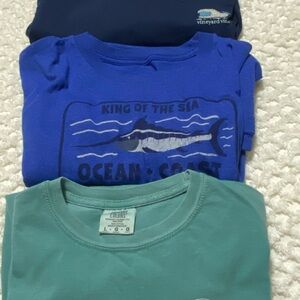 Vineyard Vines Ocean Coast T-Shirt Trio - Navy, Blue, Teal
